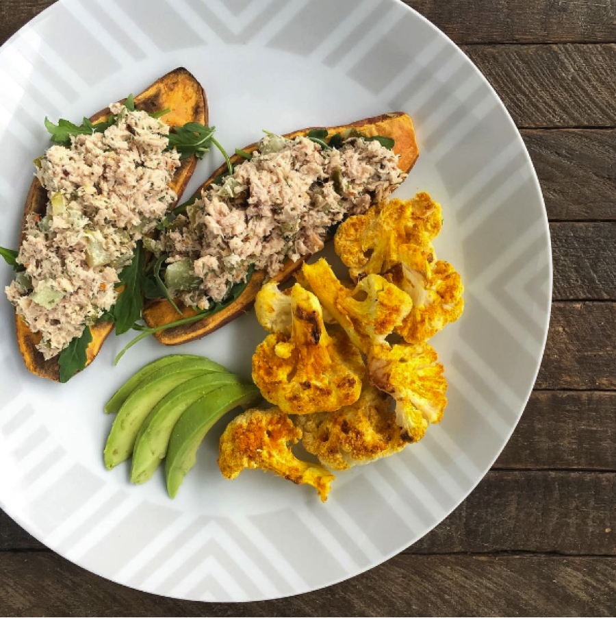 Tuna Salad On Sweet Potato Toast Rachael's Good Eats