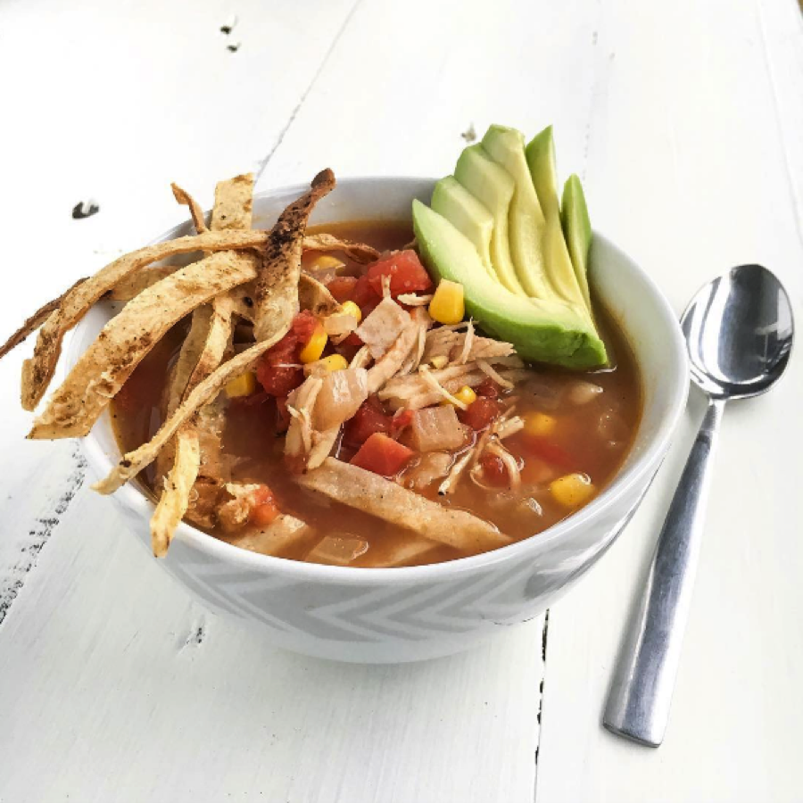 Chicken Tortilla Soup Recipe - Rachel Cooks®