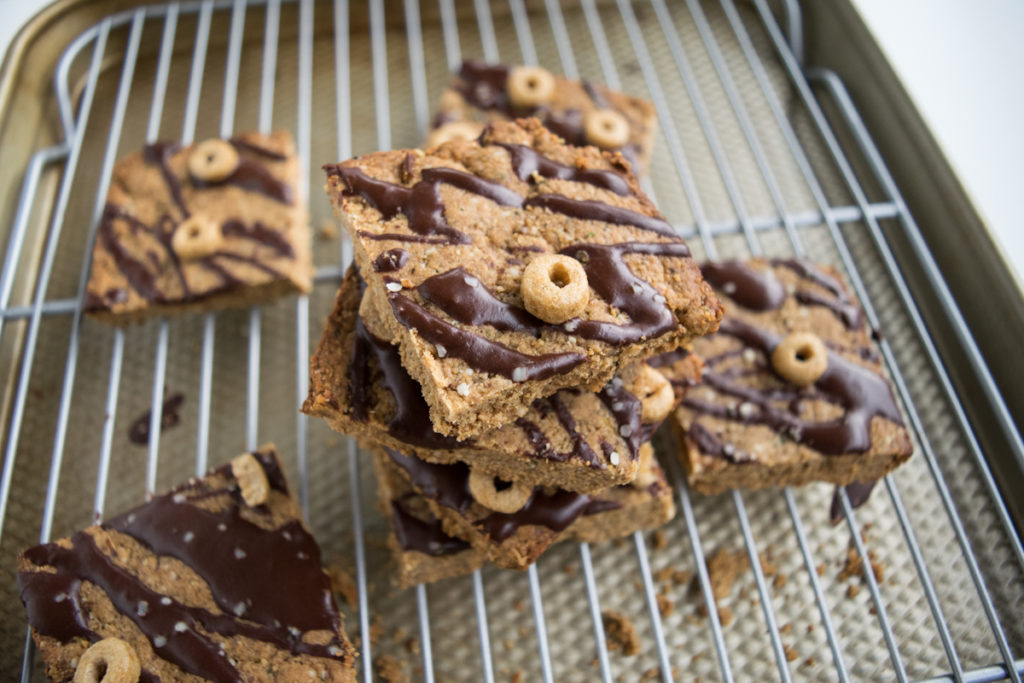 peanut butter honey protein bars