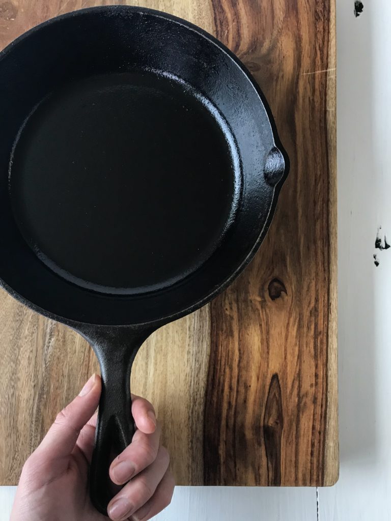 How to Clean a Cast-Iron Skillet the Right Way