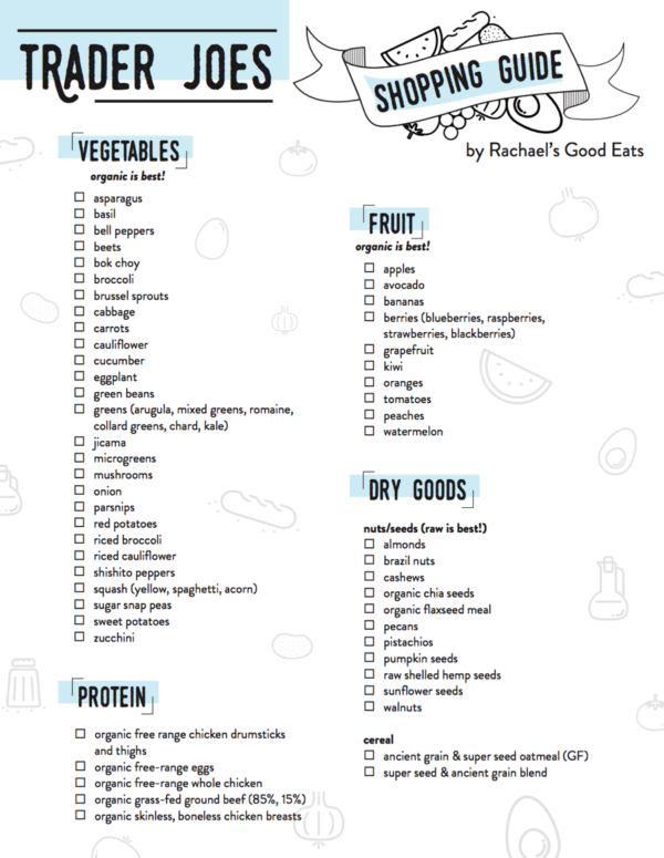 trader joes food codes database list excel