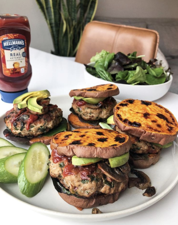 Paleo Burgers with Sweet Potato Buns Rachael's Good Eats