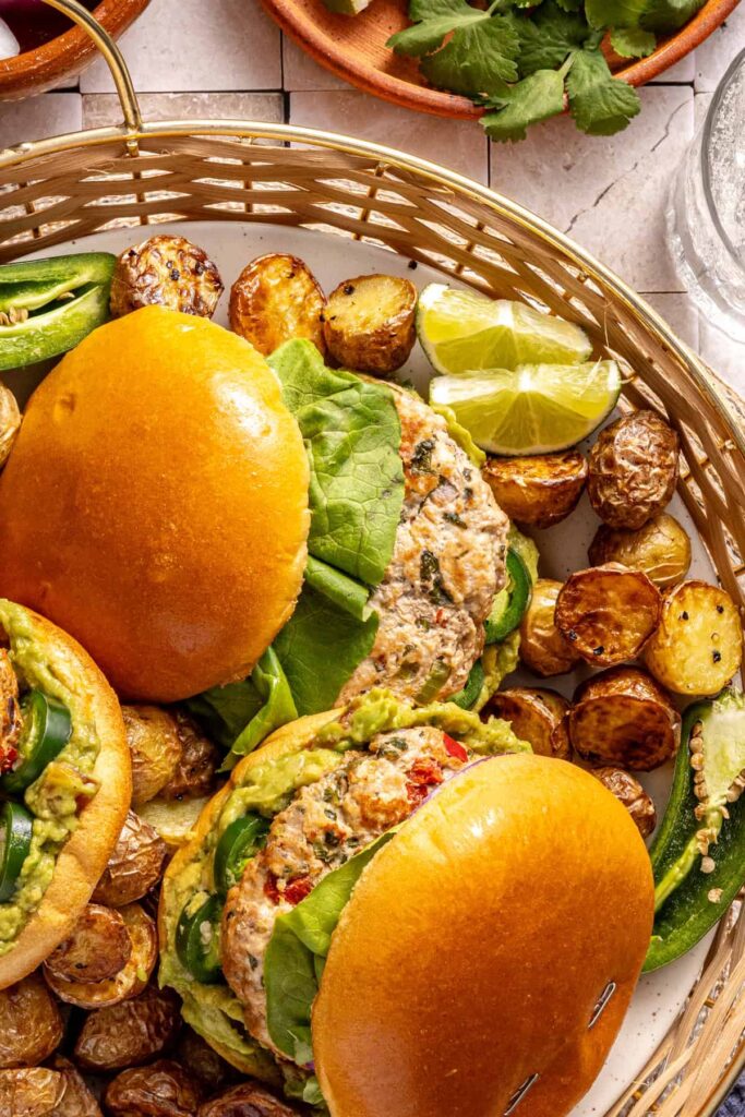 Easy jalapeño burgers for a healthy dinner