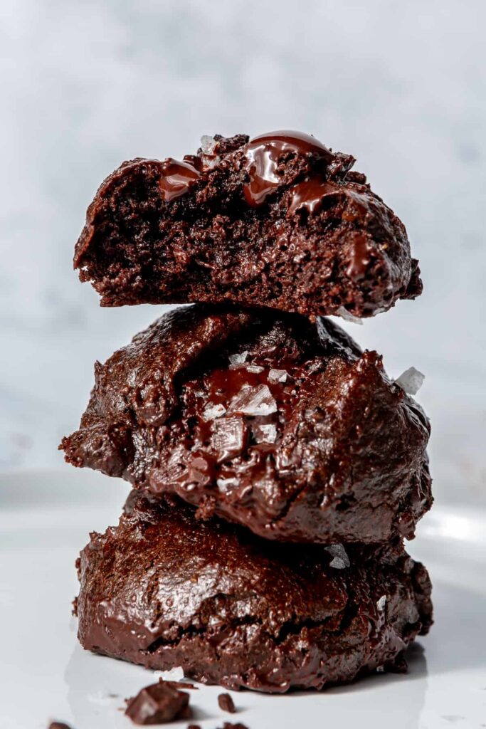 Tahini chocolate cookies