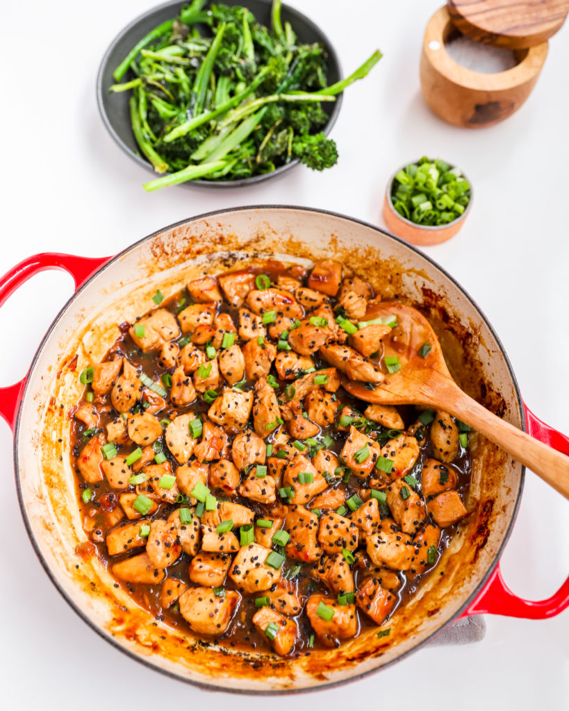 20 Min Honey Sesame Chicken Rachael S Good Eats