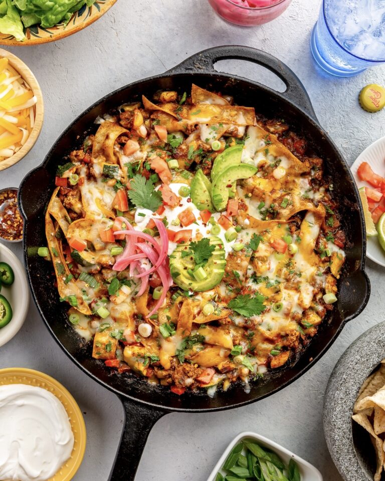 One Pan Enchilada Skillet - Rachael's Good Eats