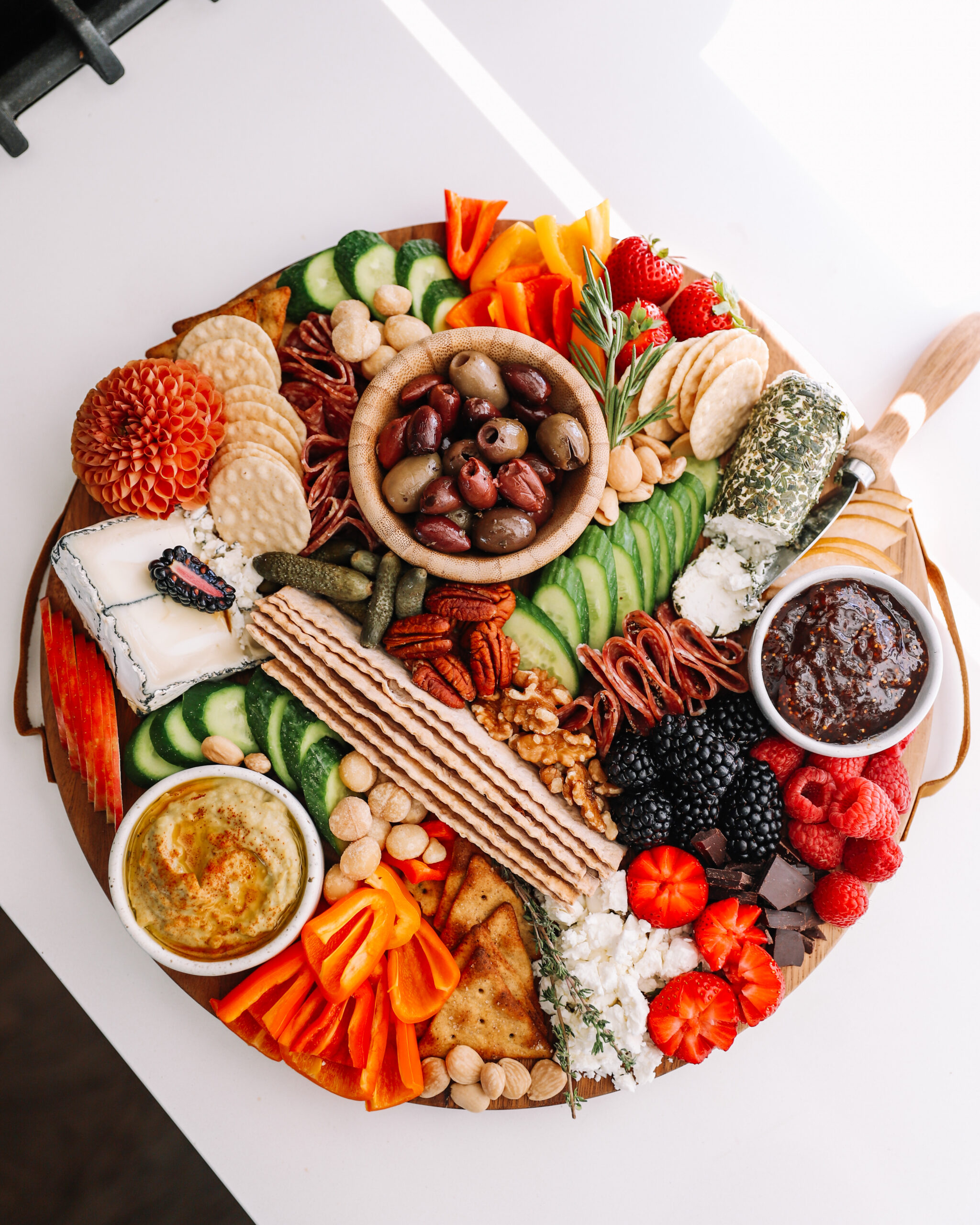 Pregnancy-Safe Cheese Board