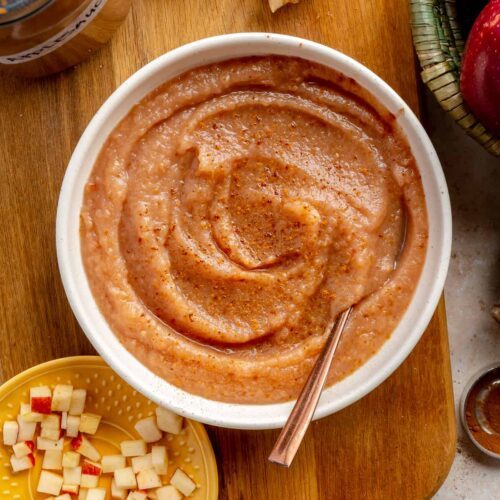 Homemade Cinnamon Applesauce - Rachael's Good Eats