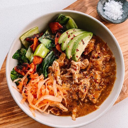 Spicy Pineapple Chicken Bowl With Veggies Rachael's Good Eats