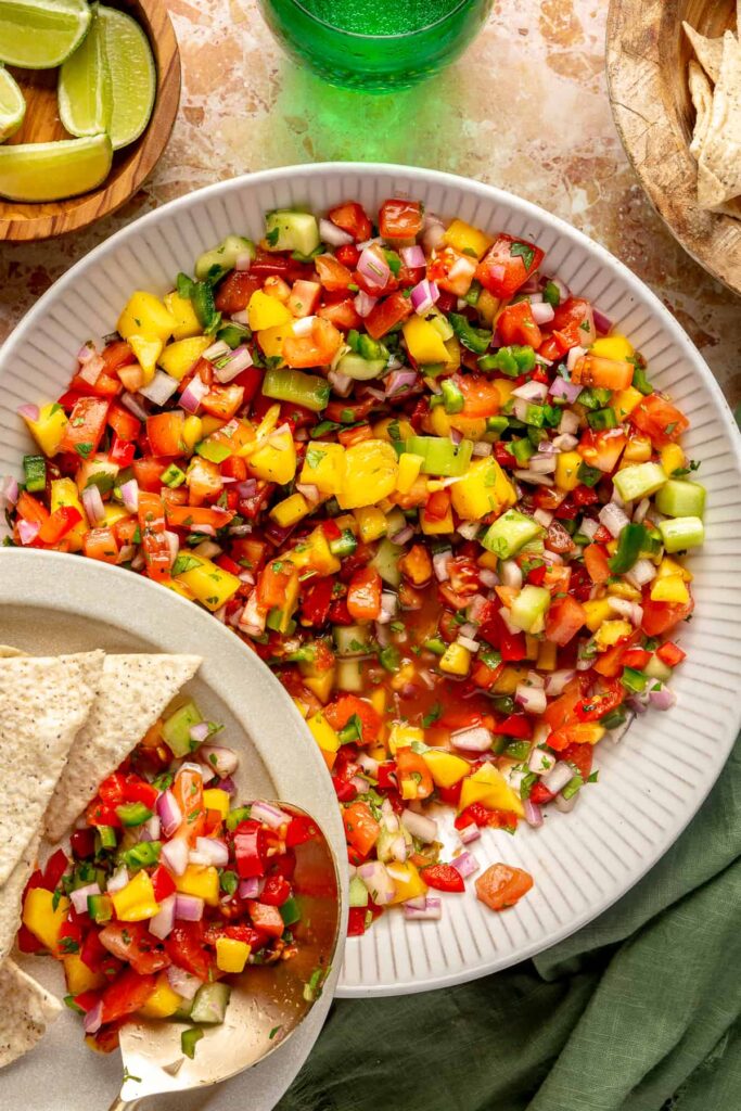 mango pico de gallo