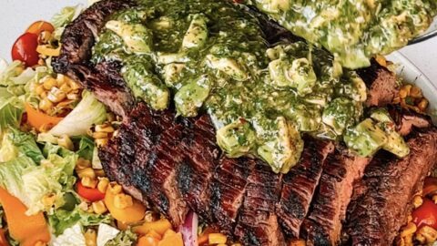 Flank Steak with Chimichurri (Paleo & AIP) - Unbound Wellness