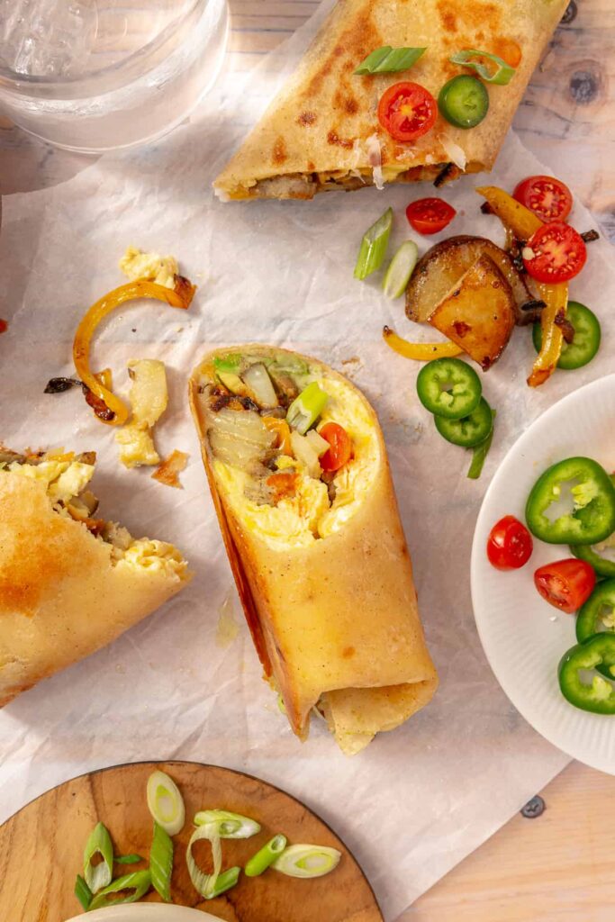 Healthy Breakfast Burrito