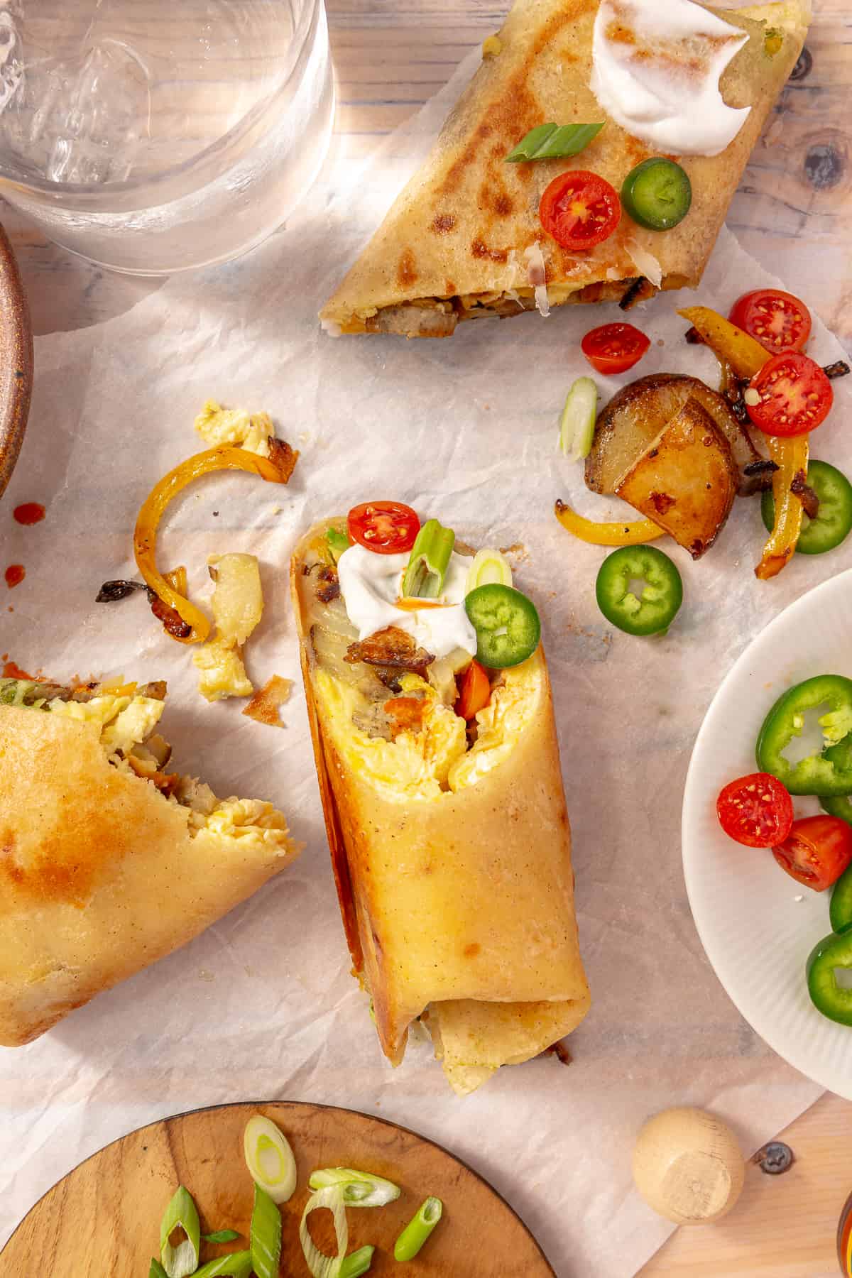Breakfast Egg Burrito – High-Protein to Go