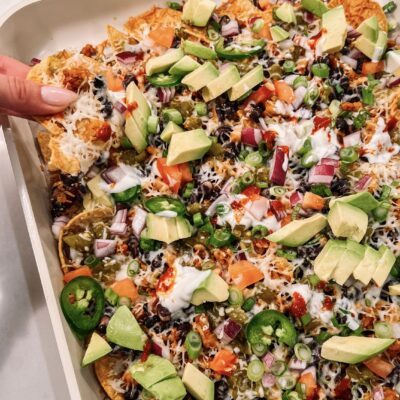 SuperBowl Nachos - Rachael's Good Eats