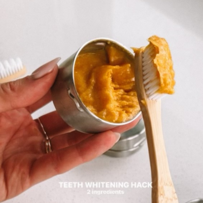 teeth whitening hack
