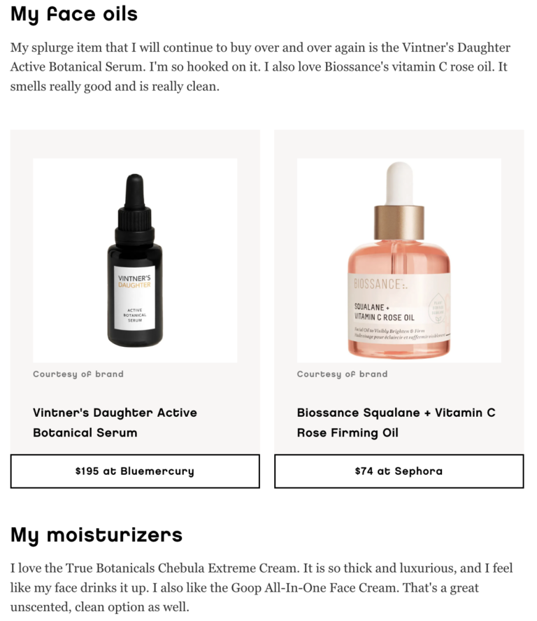 My Clean Skincare Routine Was Featured In GLAMOUR Magazine - Rachael's ...