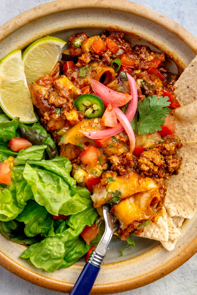 One-Pan Enchilada Skillet