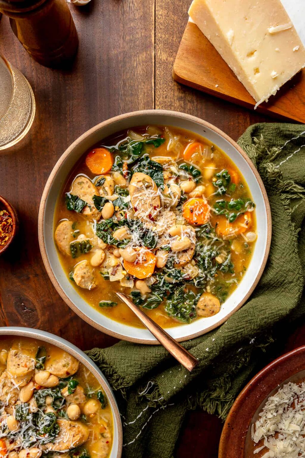 Sausage, White Bean & Kale Soup - Rachael's Good Eats