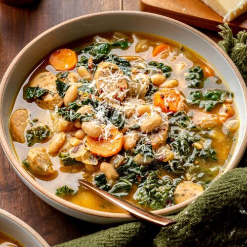 Sausage, White Bean & Kale Soup - Rachael's Good Eats