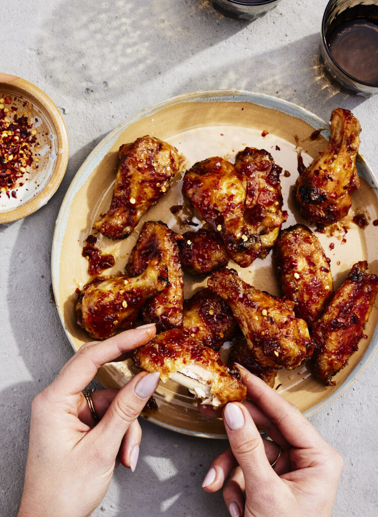 chicken wings game day app