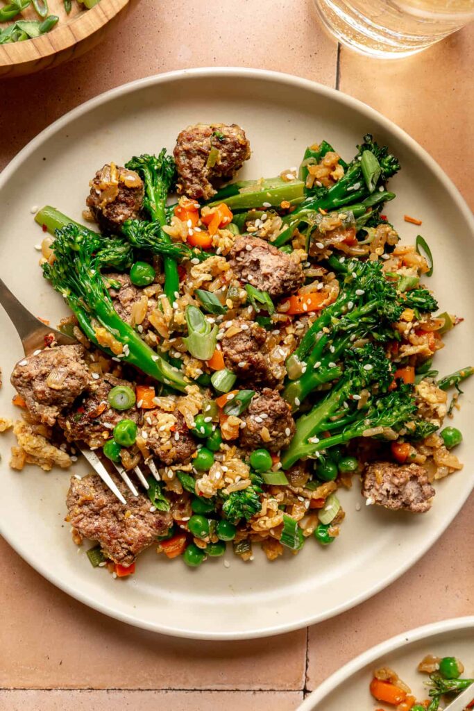 Ground Beef Fried Rice Recipe