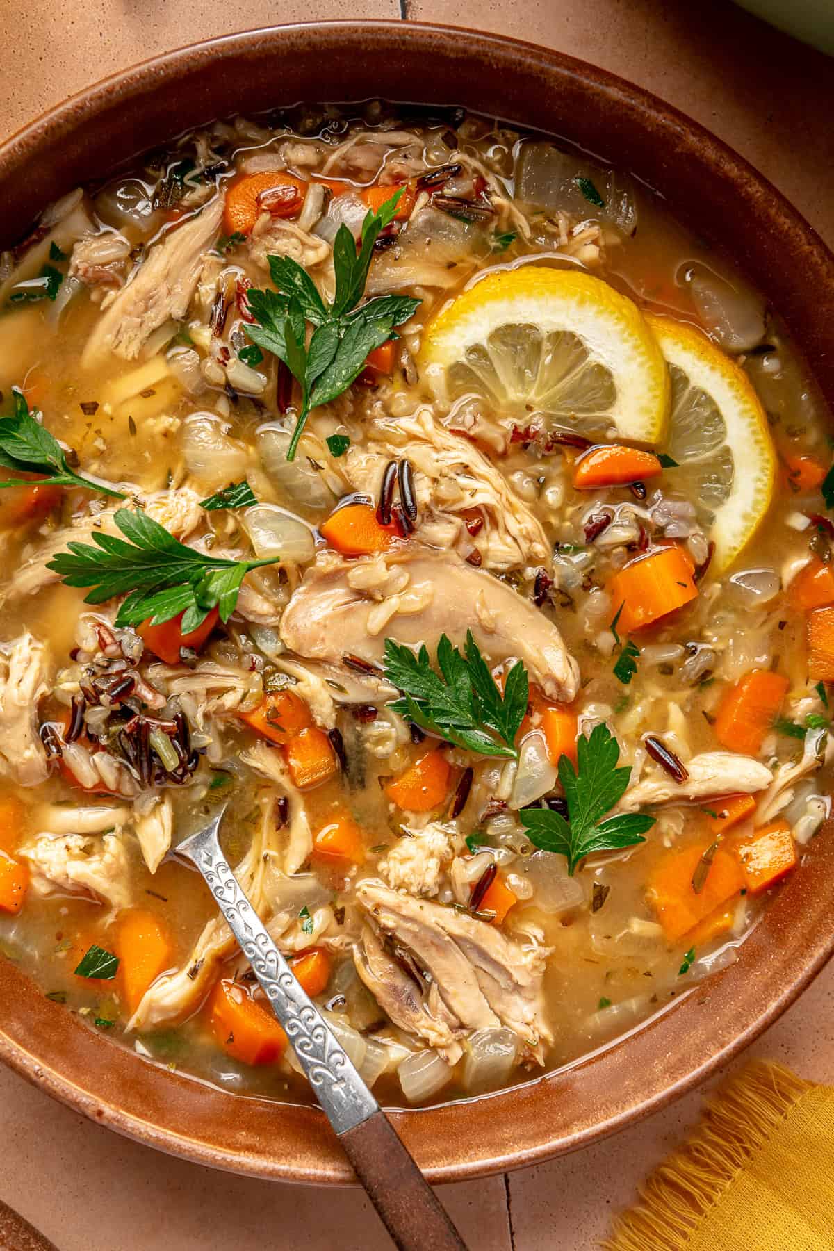 Chicken & Wild Rice Soup - Rachael's Good Eats