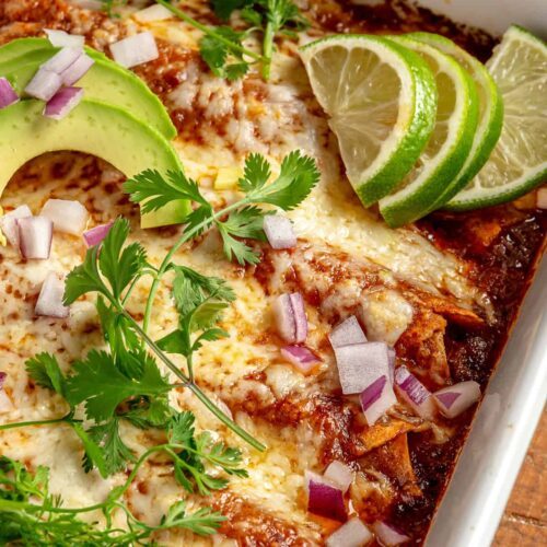 FreezerFriendly Beef Enchiladas Rachael's Good Eats