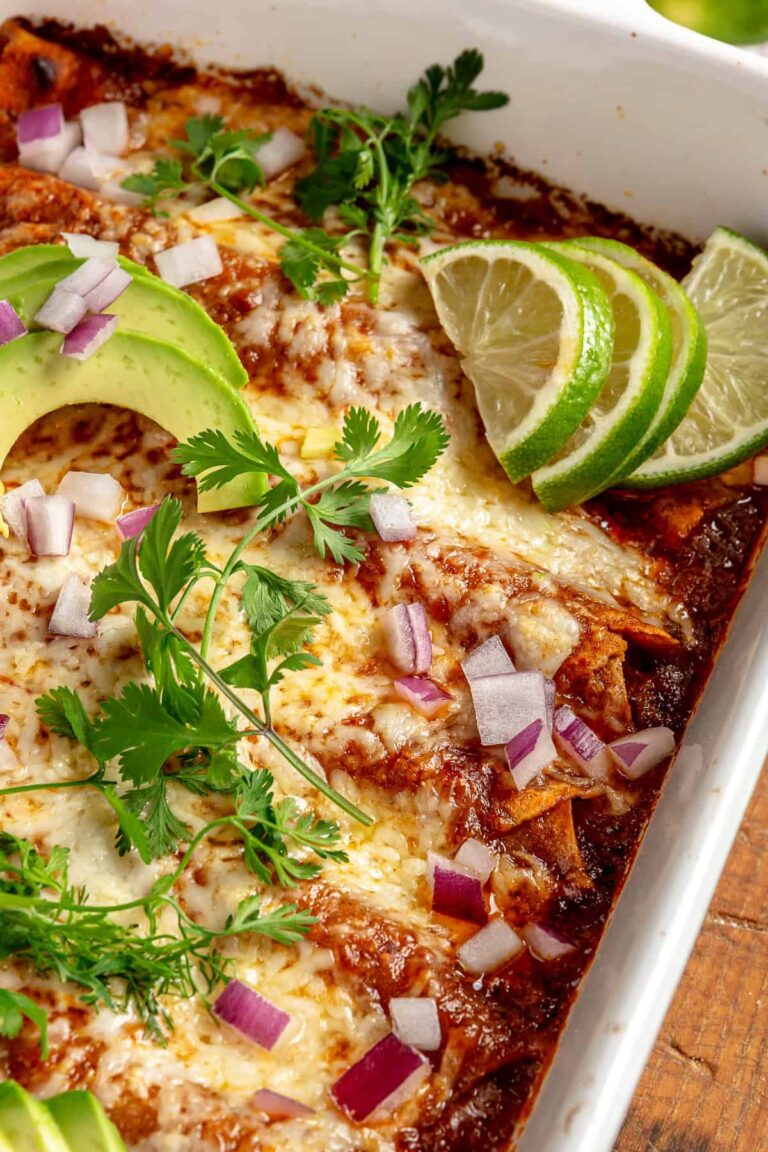 FreezerFriendly Beef Enchiladas Rachael's Good Eats