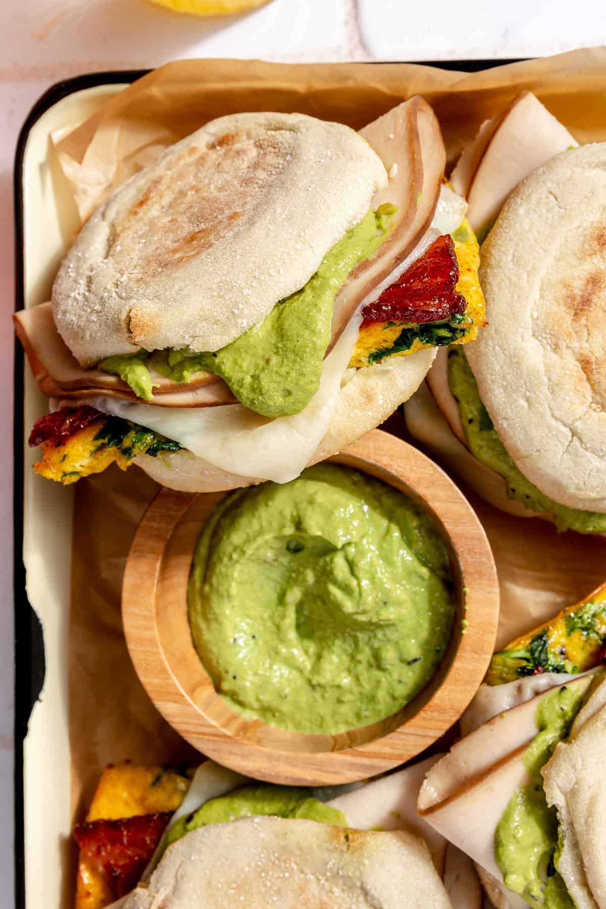 Prep Ahead High-Protein Breakfast Sammies-image