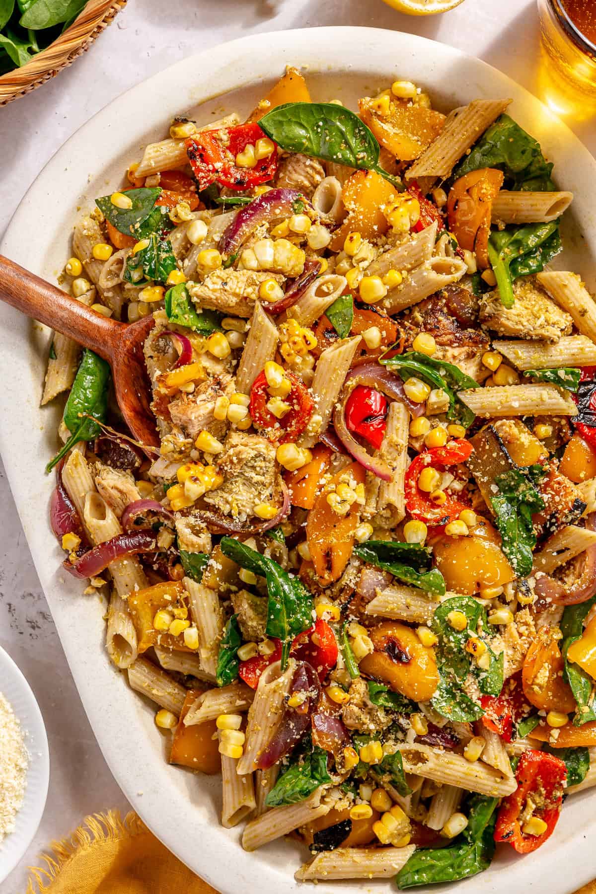 Grilled Summer Pasta Salad-image