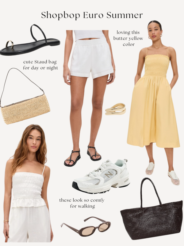Fun outfits for summer europe travel