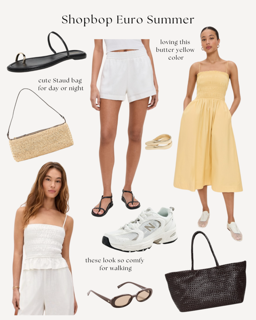 Fun outfits for summer europe travel