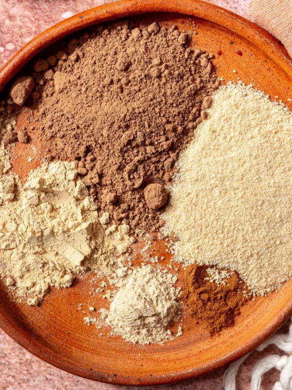 protein powder and ingredients for smoothies