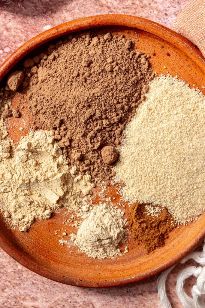 protein powder and ingredients for smoothies