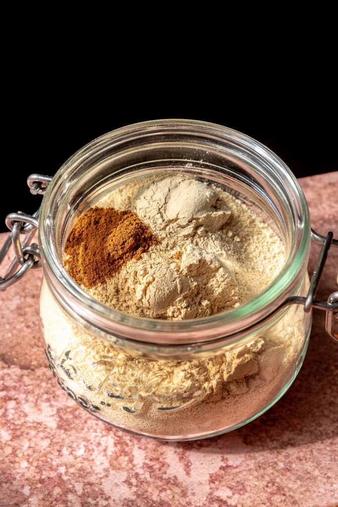 protein powder and ingredients for smoothies