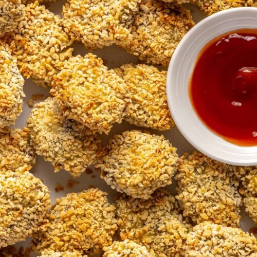 Toddler Chicken Nuggets with Hidden Broccoli (Gluten-Free, Dairy