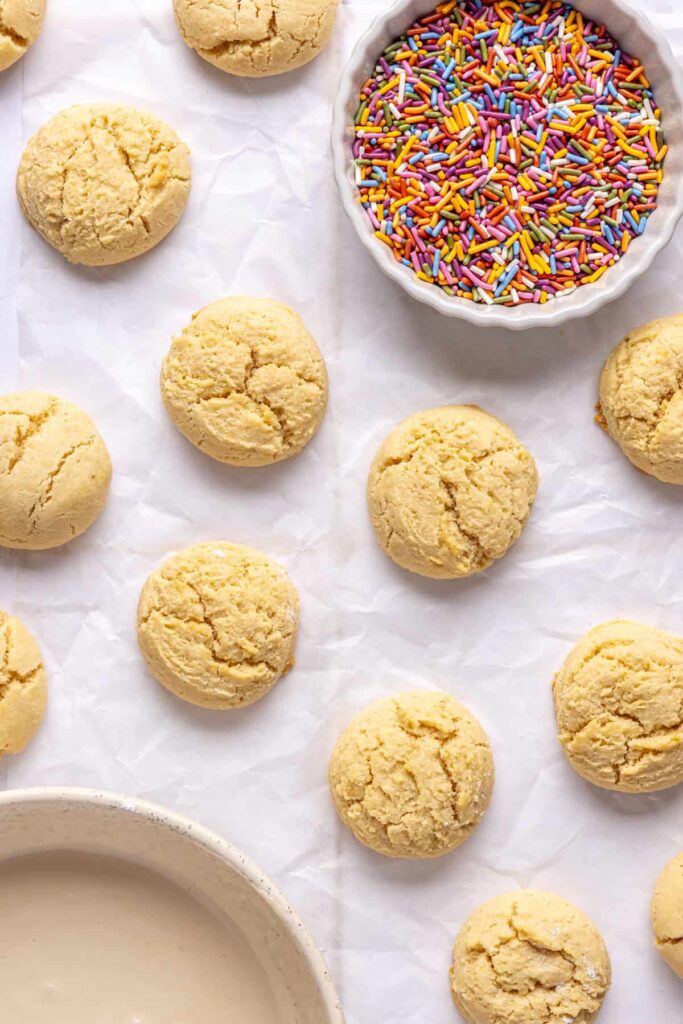 Healthy Lofthouse sugar cookies – soft, gluten-free, and grain-free