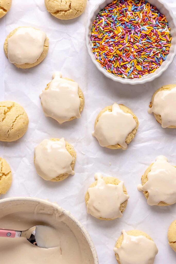 Healthy Lofthouse sugar cookies – soft, gluten-free, and grain-free