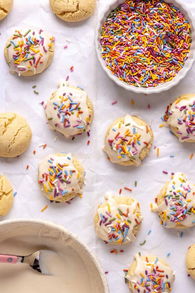 Healthy Lofthouse sugar cookies – soft, gluten-free, and grain-free