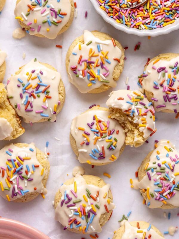 Healthy Lofthouse sugar cookies – soft, gluten-free, and grain-free