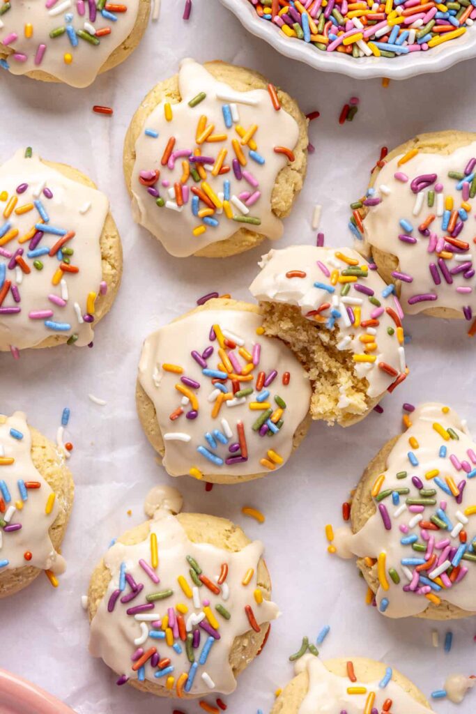 Healthy Lofthouse sugar cookies – soft, gluten-free, and grain-free