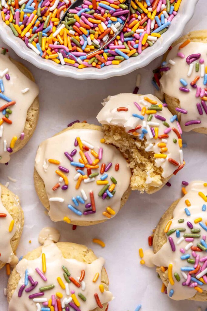 Healthy Lofthouse sugar cookies – soft, gluten-free, and grain-free