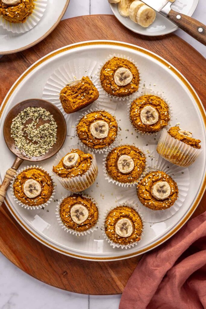 pumpkin muffins for toddlers (no added sugar, healthy recipe)