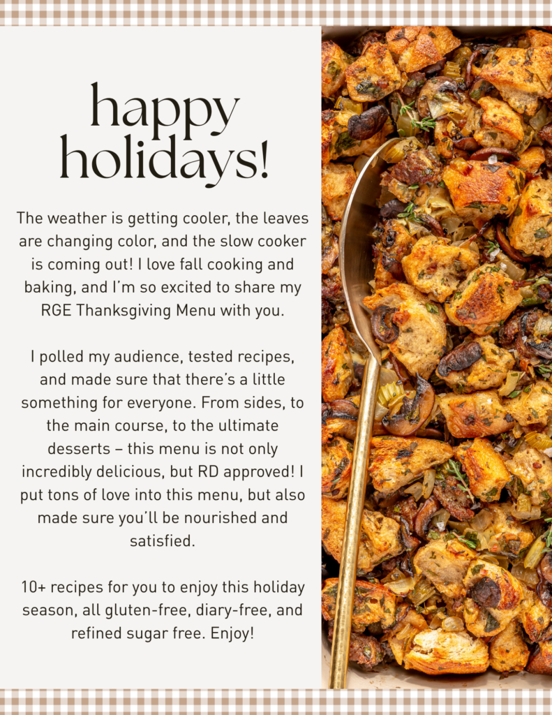 inside the healthy thanksgiving menu guide