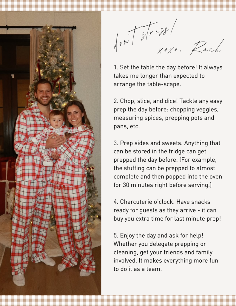 tips for hosting thanksgiving dinner