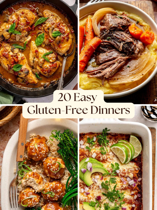 20 Gluten Free Dinner Recipes