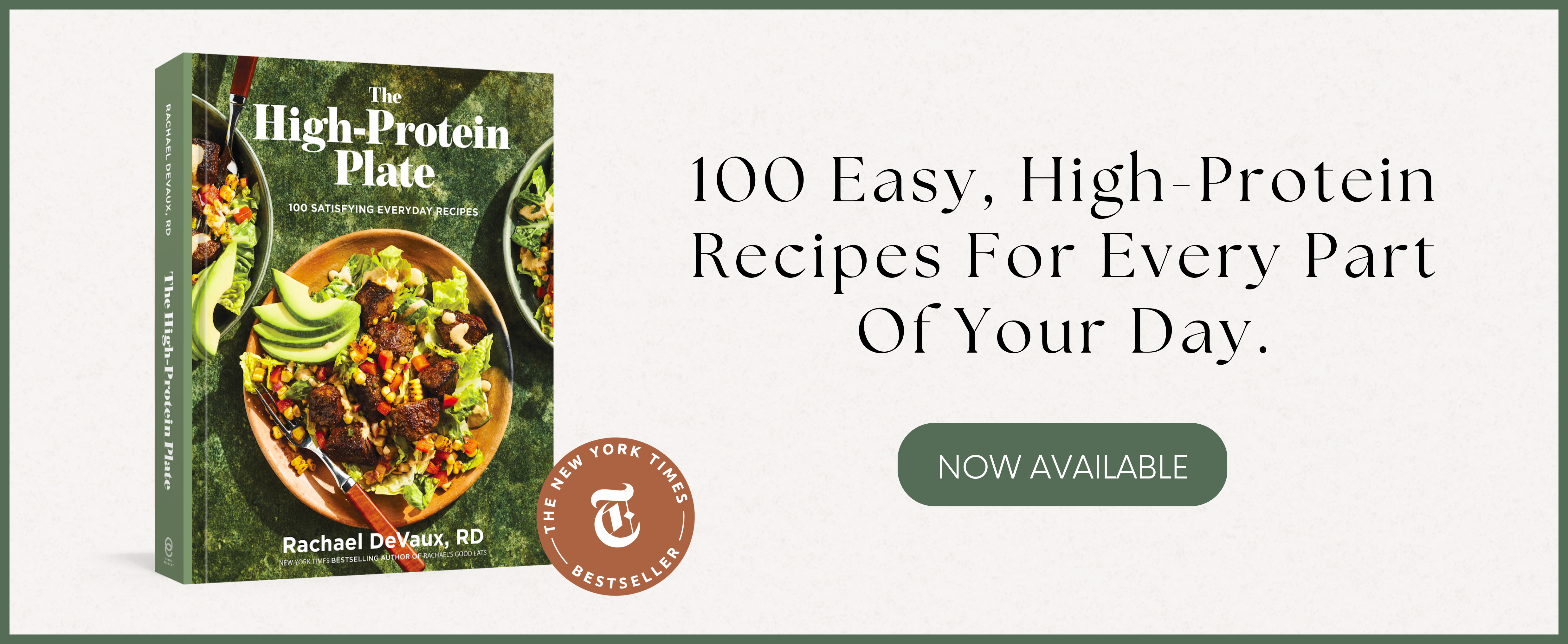 High Protein Plate Cookbook