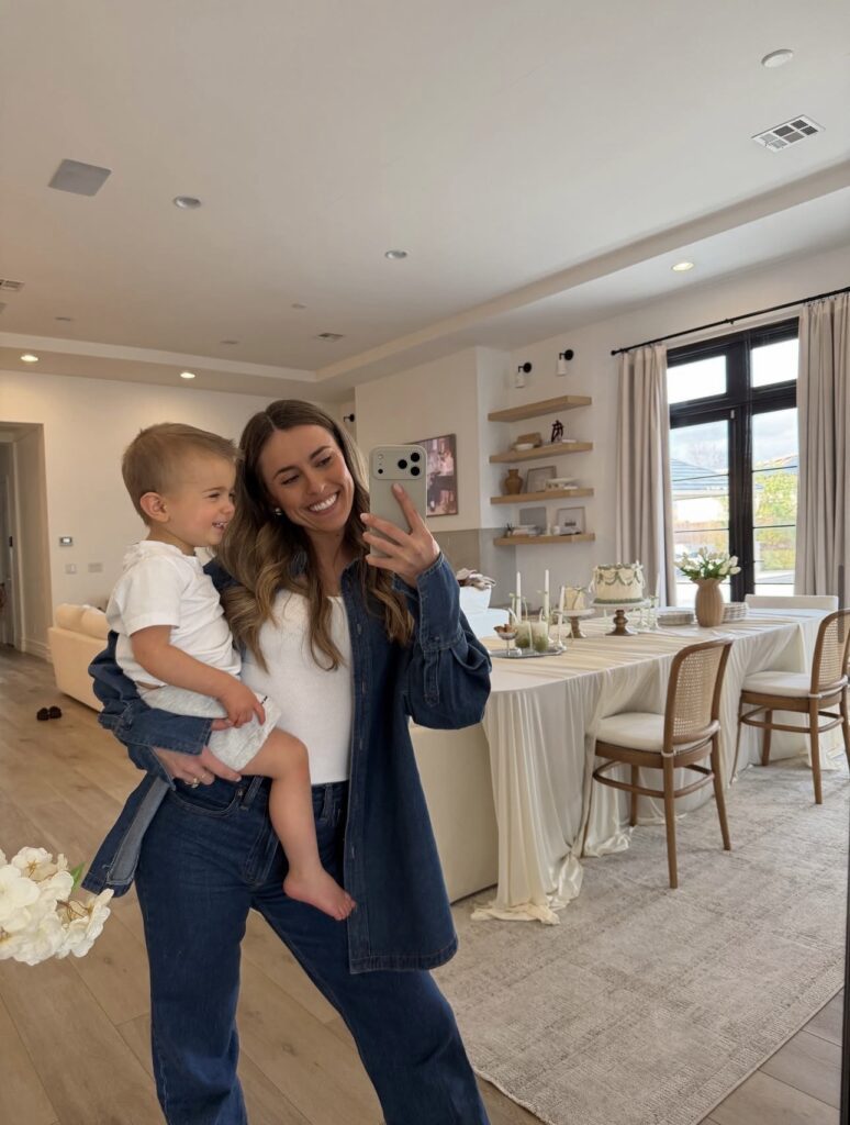 Eating a high-protein diet to stay healthy as a young and active mom to a toddler.