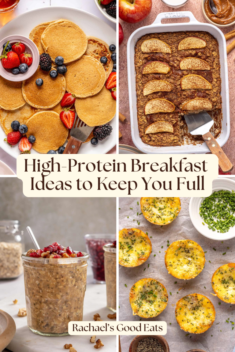 High-Protein Breakfast Ideas To Keep You Full - Rachael's Good Eats