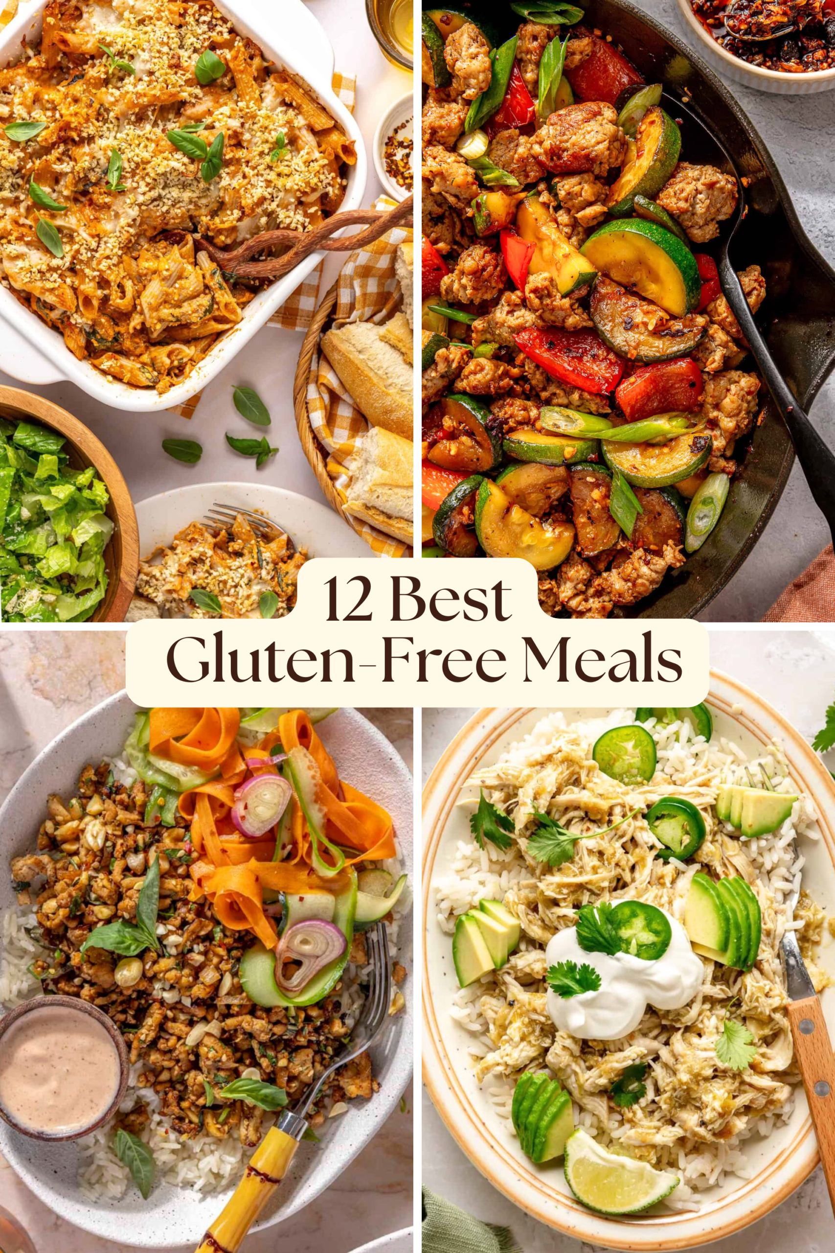 Gluten Free Meal Ideas & Recipes